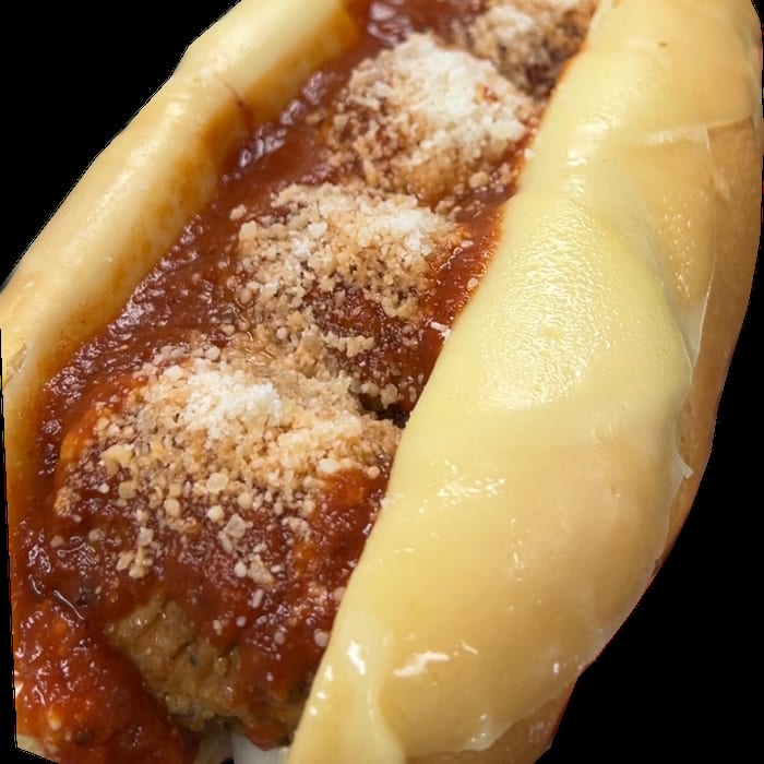 Phil's Meatball Sub Sandwich.