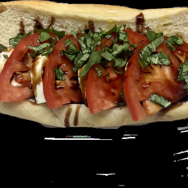 Nina's Caprese Sandwich.