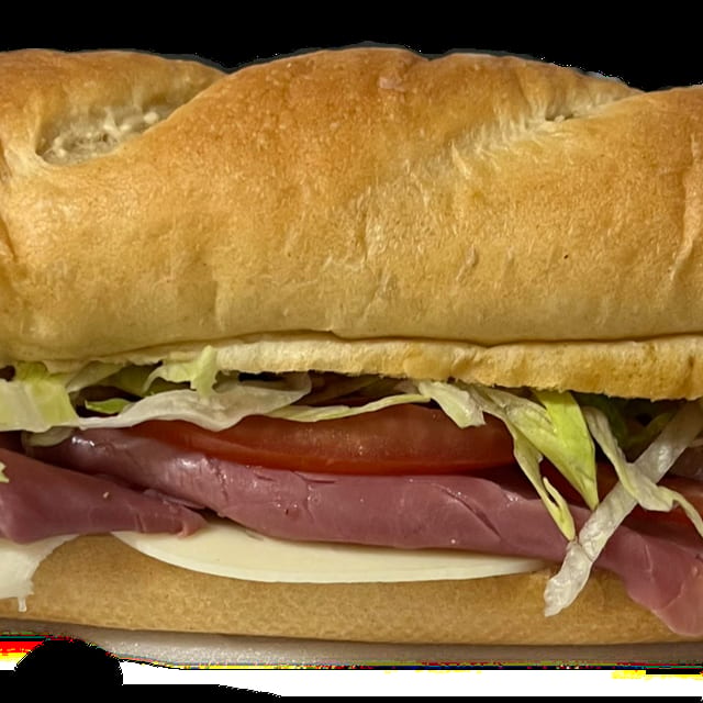 Pastrami & Cheese Sandwich.